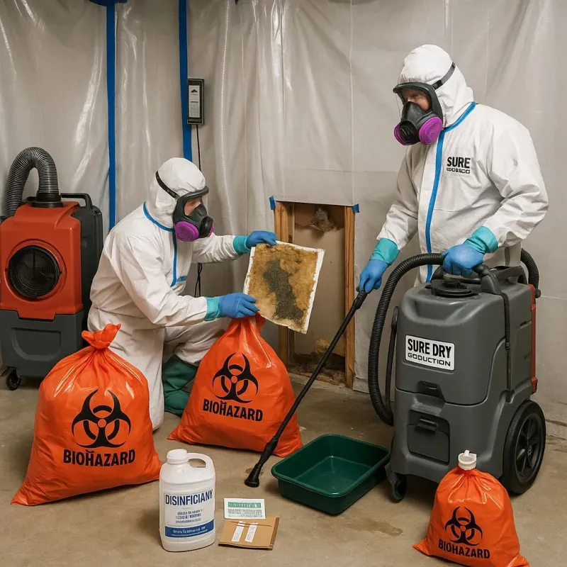 Contaminated Water Handling Protocols process in Tahoka, TX