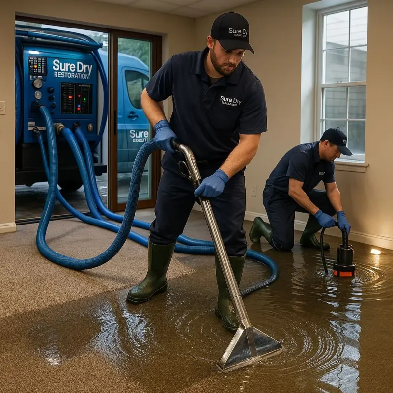 Water Extraction and Removal process in Tahoka, TX